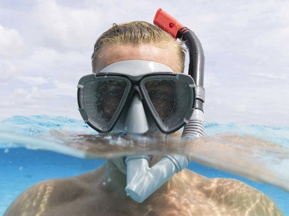 Bestway Mask with snorkel for swimming Juodas +14 24029