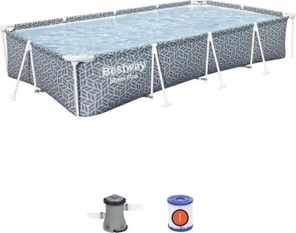 Bestway RĖMO baseinas 366 cm x 201 cm x 66 cm 7in1 561FV