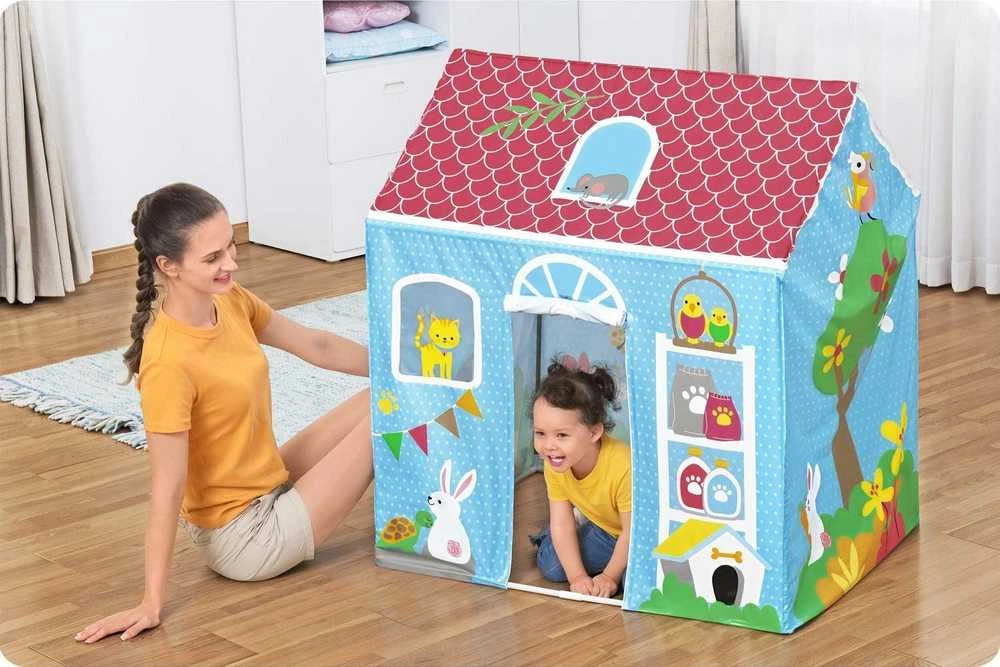 Bestway spalvingas vaikų namelis sodui ir kambariui 52007