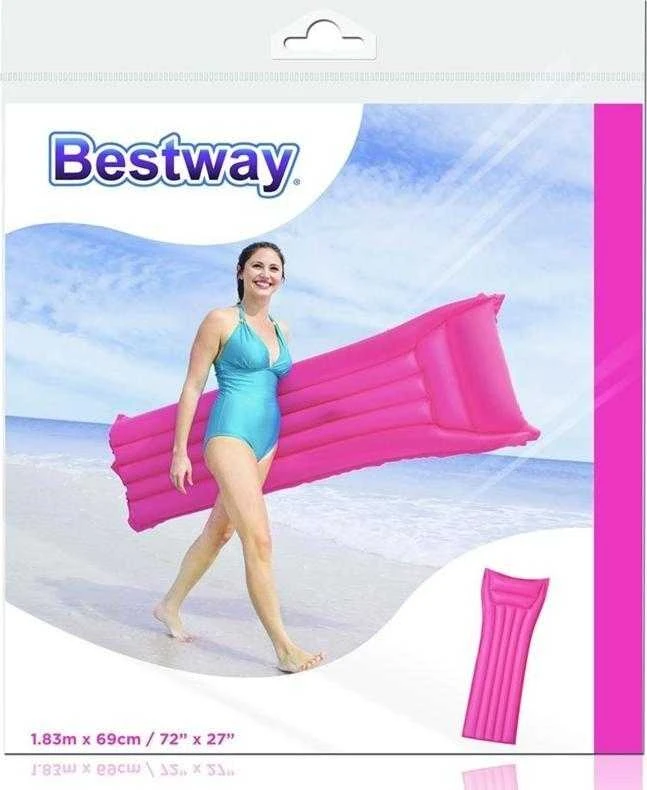 Bestway čiužinys Plażowy 183 x 69cm rožinė