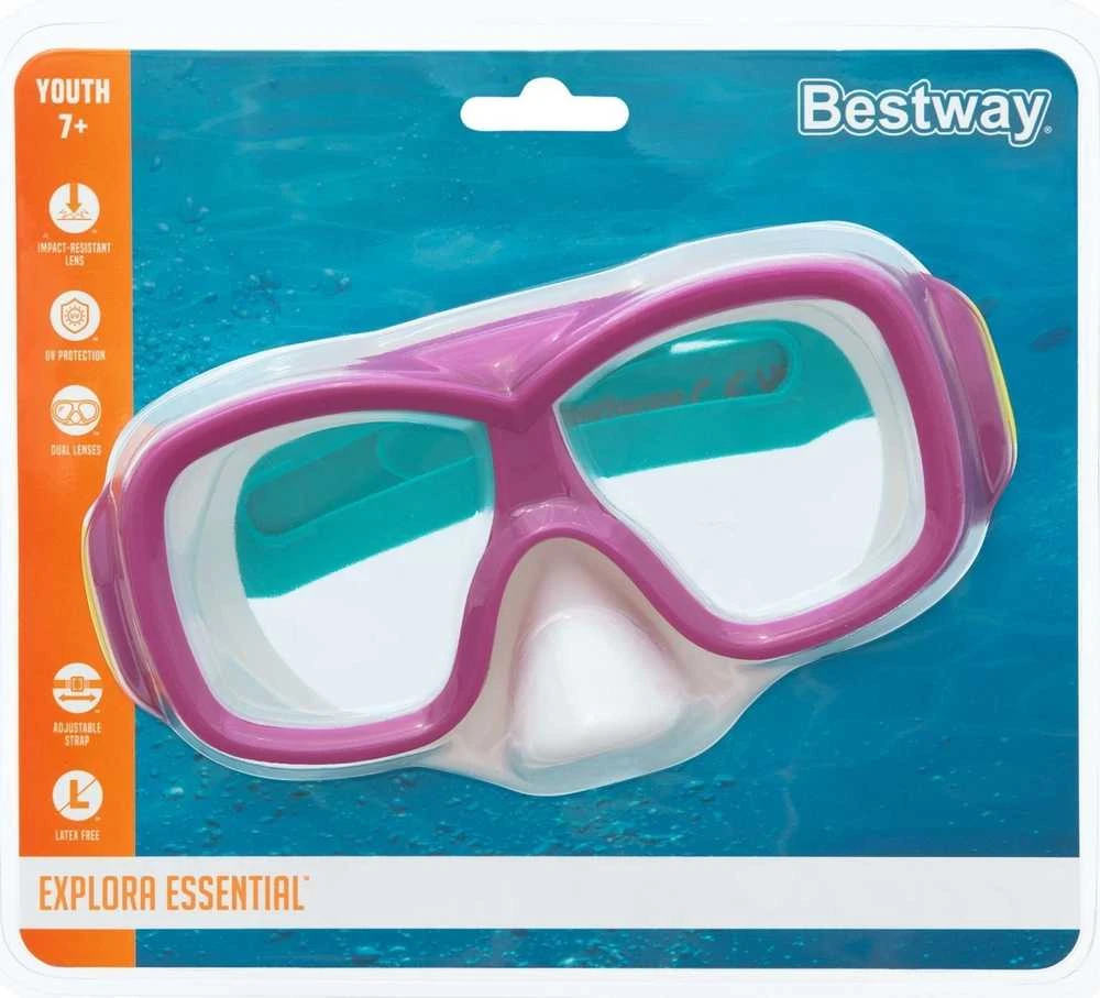 Bestway plaukimo ir nardymo kaukė AQUANAUT 22039