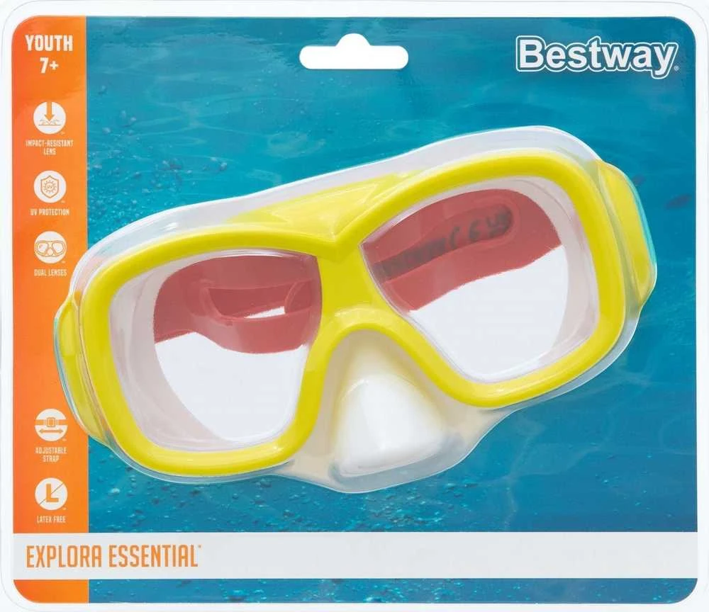 Bestway plaukimo ir nardymo kaukė AQUANAUT 22039