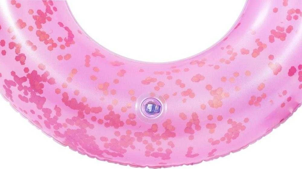 „Bestway“ plaukimo žiedo gulbės blizgučiai 61cm