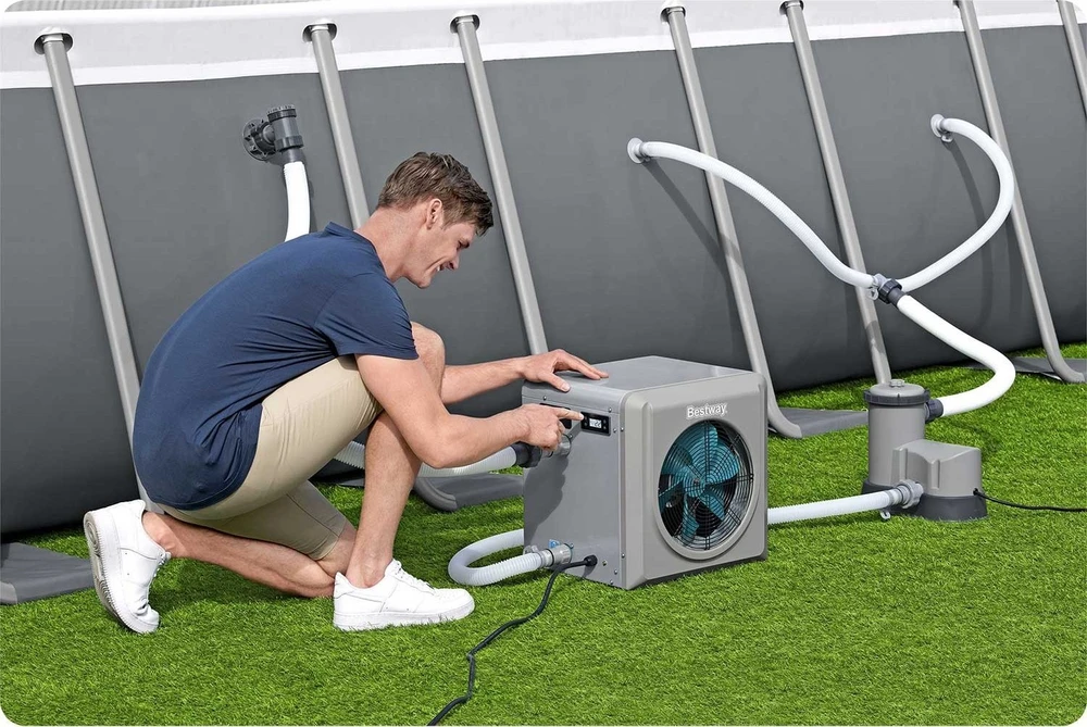 Bestway elektrinis baseino šildytuvas Flowclear šilumos siurblys 58748
