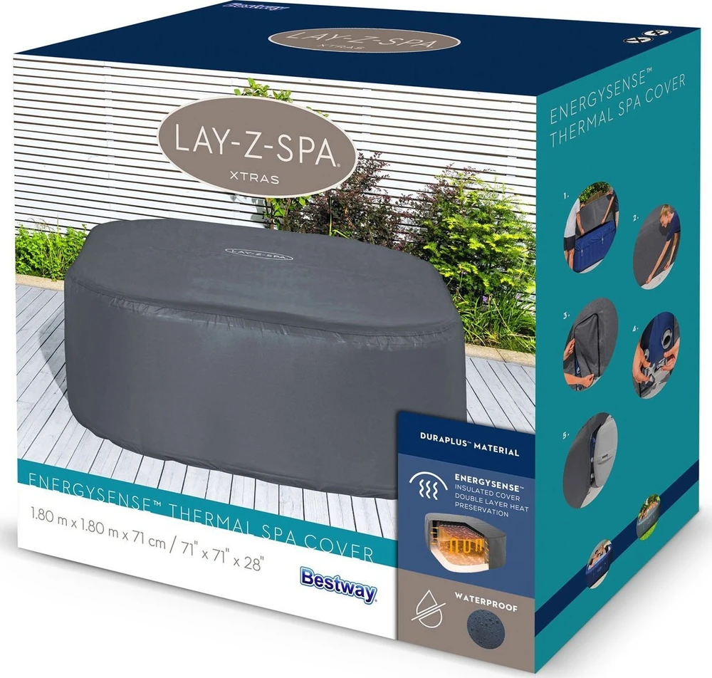Bestway terminis dangtelis ENERGYSENSE, skirtas Lay-Z-Spa 180cm 60319