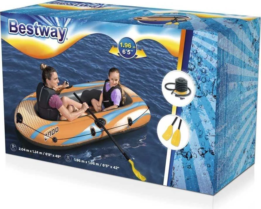 Bestway Pripučiama valtis 196x106 cm. Max 120kg