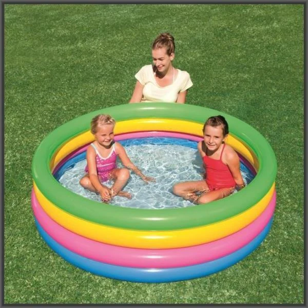 Pripučiamas baseinas Bestway Rainbow 157 cm x 46 cm, 51117