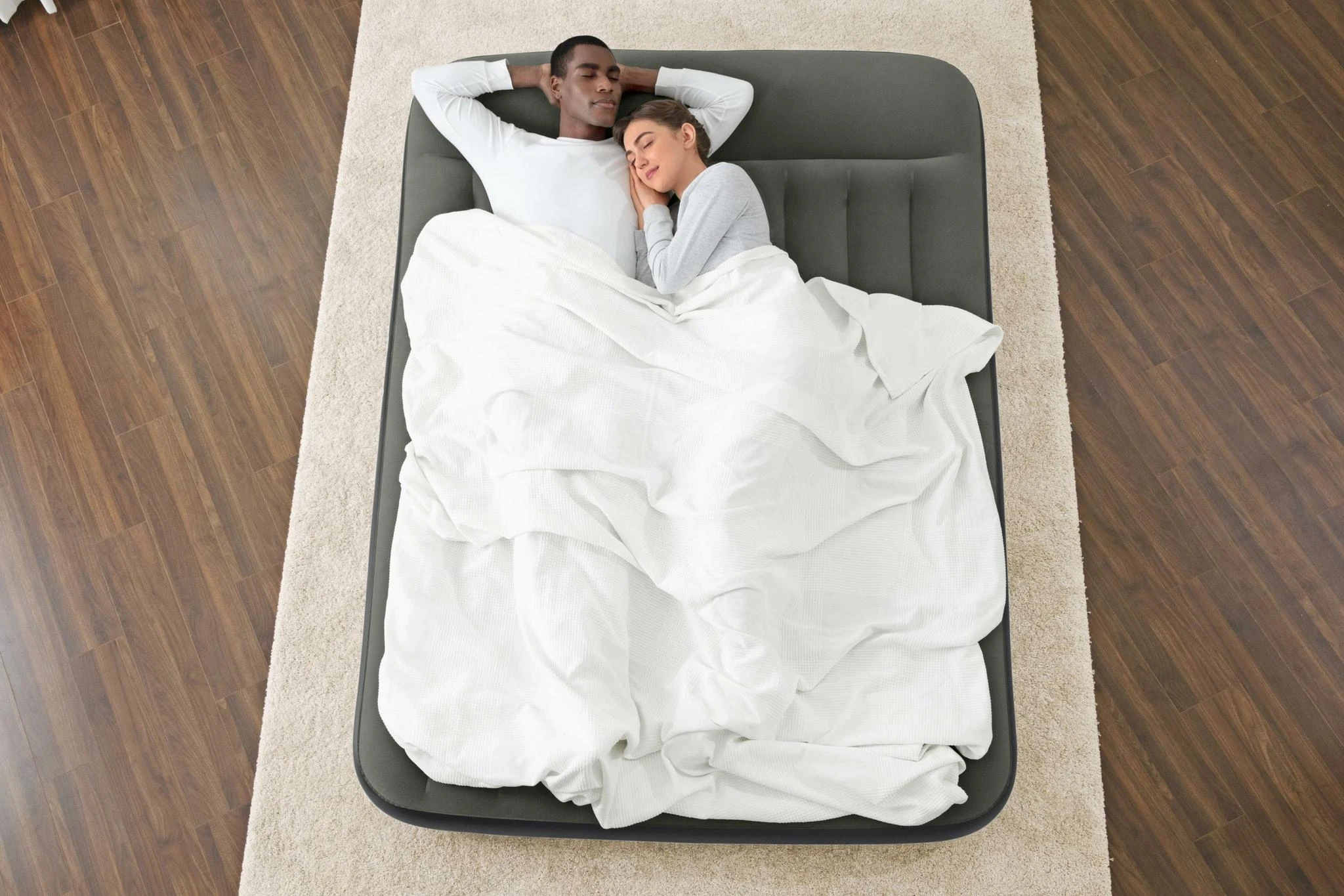 Bestway Pripučiamas čiužinys Tritech Airbed Queen su integruota pompa 67930 2.03m x 1.52m x 30cm