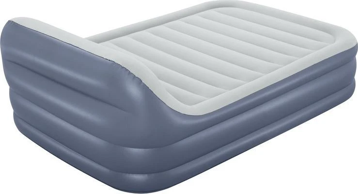 Pripučiamas čiužinys Bestway Tritech Queen SleekFlow Headboard, 226x152x84 cm, su integruota pompa