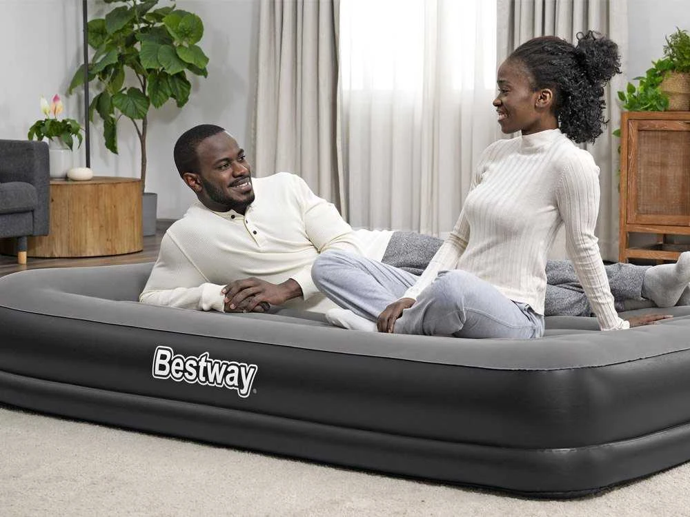 Bestway Savaime prisipučiantis turistinis čiužinys 2 asmenims 300 kg TRITECH 203x152cm 671BU