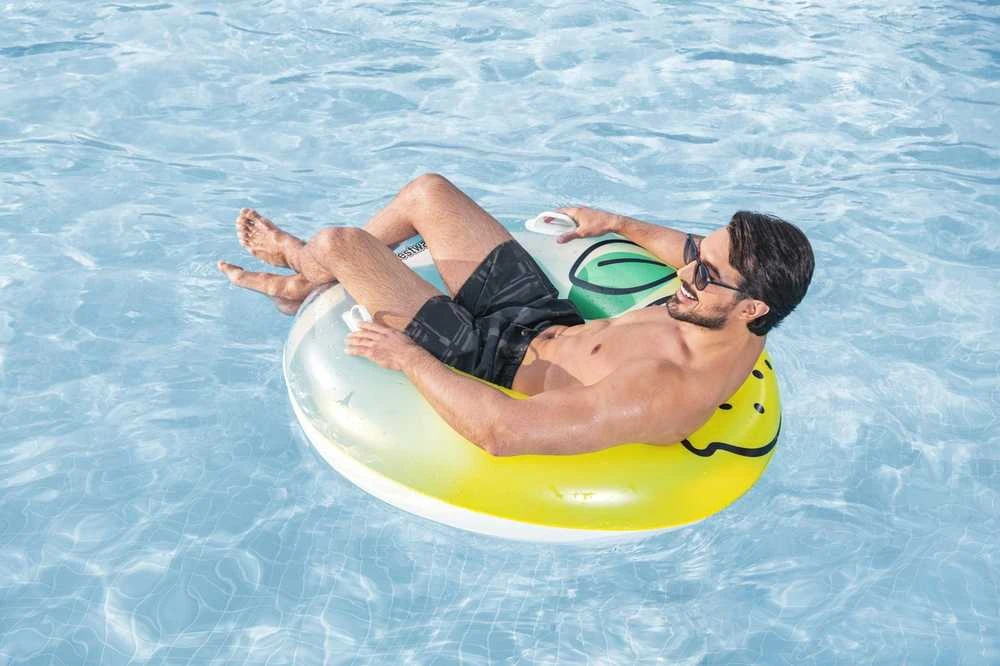 Bestway plaukimo žiedas su rankenomis LEMON 114 CM 36448