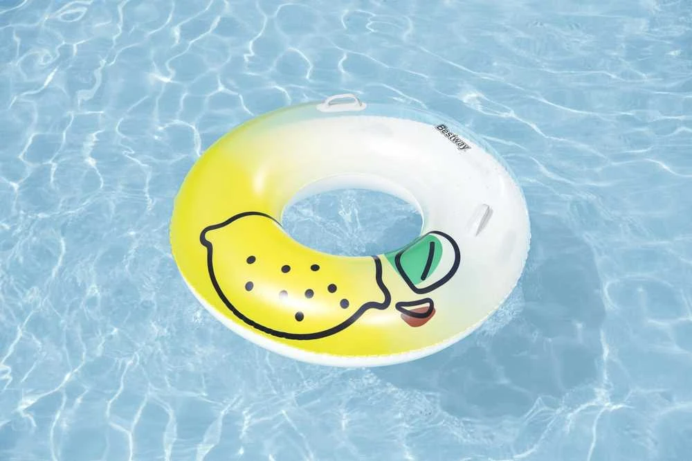 Bestway plaukimo žiedas su rankenomis LEMON 114 CM 36448