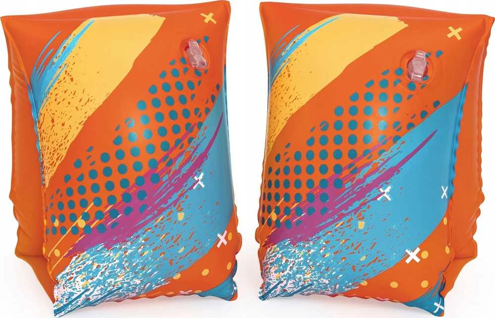 Bestway spalvingos plaukimo rankovės S/M drugeliai 32273