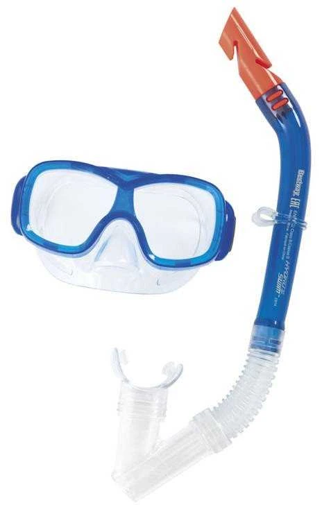 Bestway Set Mask with snorkel for diving Raudonas 7+ 24032