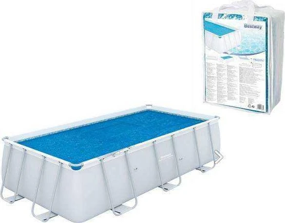 Bestway Vasarinis baseino uždangalas, mėlynas, 380x180cm, PE