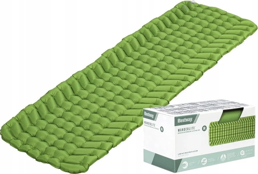 Bestway čiužinys WanderLite miegmaišiui 188 x 58,5 x 6,5 cm 69615