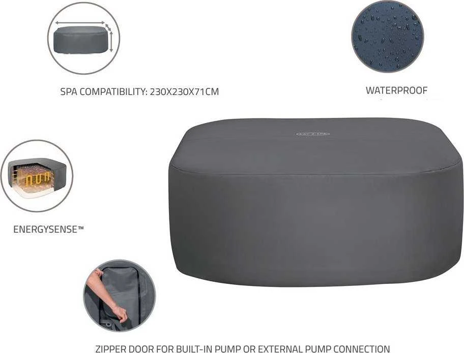 Bestway šiluminė uždanga ENERGYSENSE Lay-Z-Spa 230 cm 60333