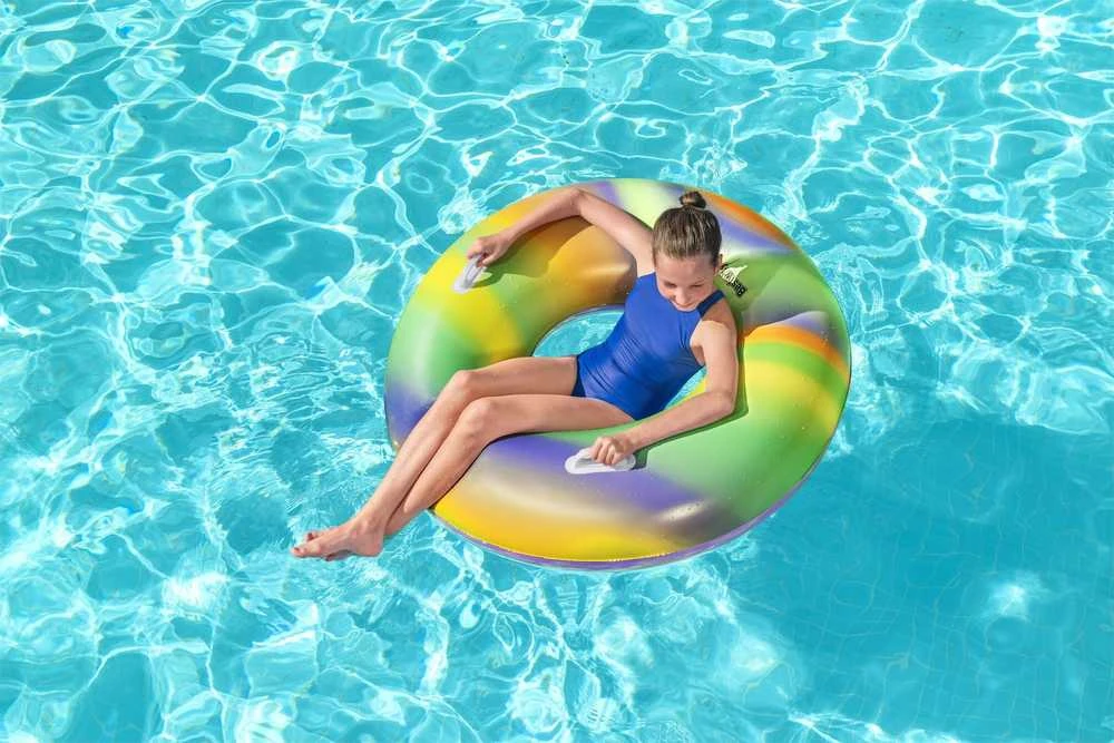Plaukimo ratas Bestway Rainbow, Ø 119 cm