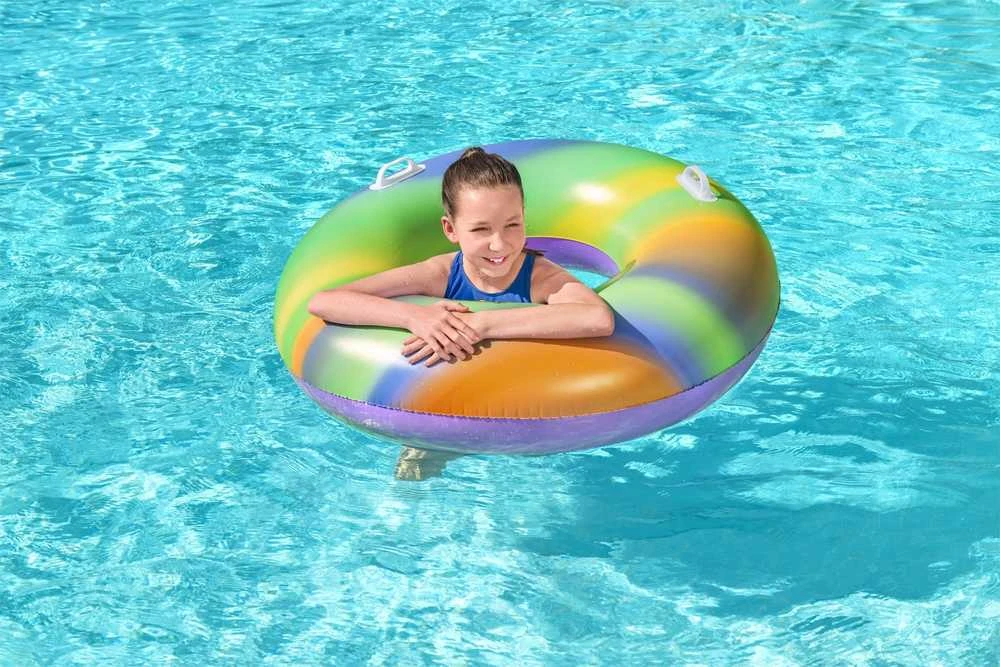 Plaukimo ratas Bestway Rainbow, Ø 119 cm