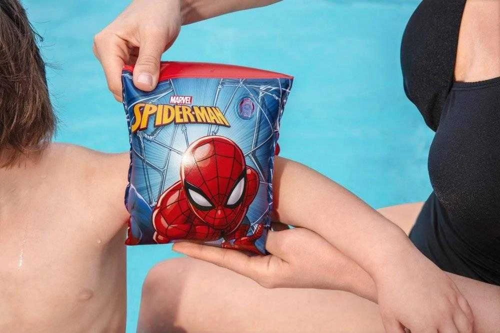 BESTWAY plaukimo rankovės Spiderman 23x15cm, 98001