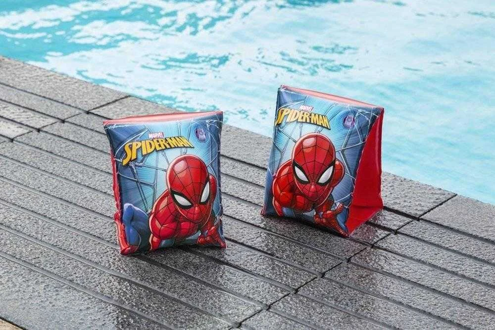 BESTWAY plaukimo rankovės Spiderman 23x15cm, 98001