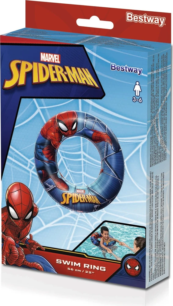 Pripučiamas plaukimo žiedas Spider-Man 56 cm Bestway 98003