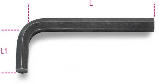 BETA KLUCZ IMBUSOWY / AMPULOWY 4mm 96N