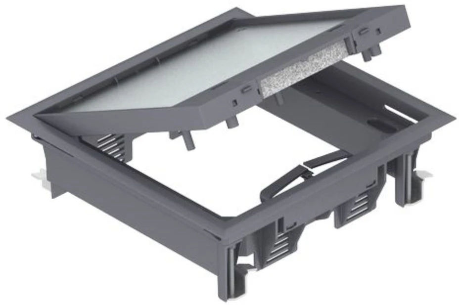 Bettermann Grindų maitinimo kaseta 6 modulių pilka GES4-2U10T 7011
