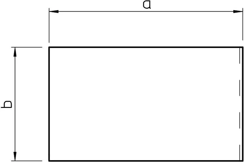 OBO Bettermann galinis elementas WDK/HE 100130 100x130mm reinweiss (6193395)