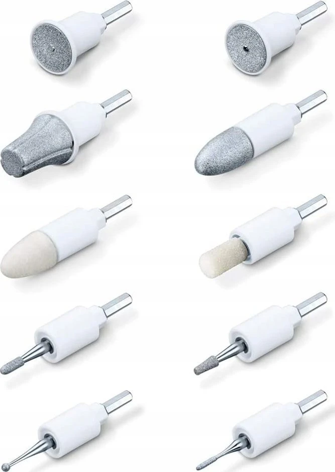 Manikiūro dildžių rinkinys Beurer Replacement attachments for manicure and pedicure set MP 64