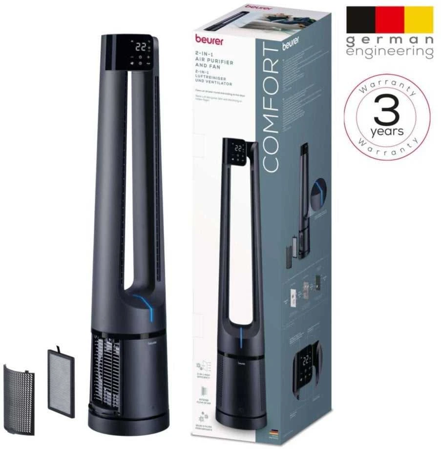 Oro valytuvas ir ventiliatorius LV500 PureFlow, Beurer
