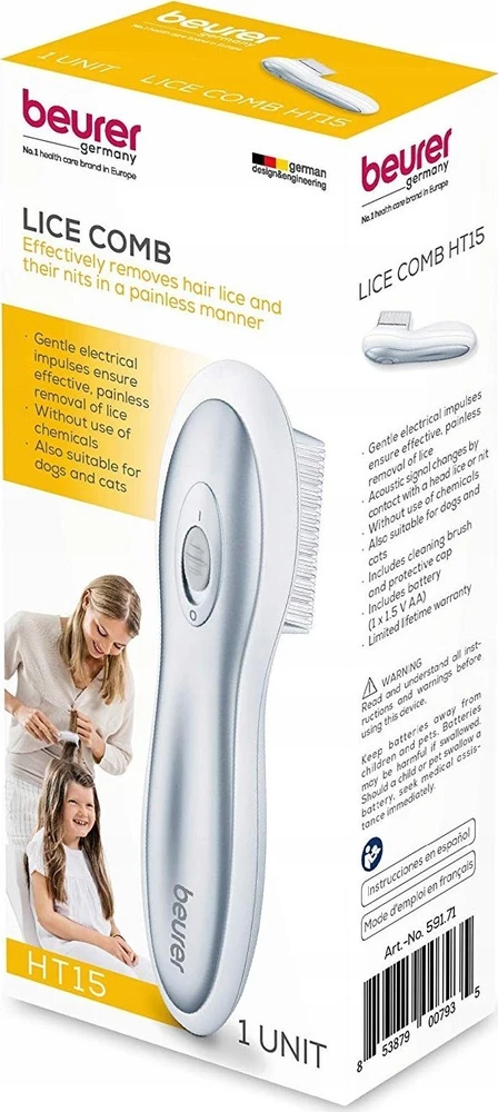 Utėlių šukos, Beurer HT15