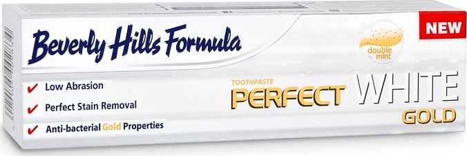 Beverly Hills Formula Perfect Baltas Gold dantų pasta 100ml