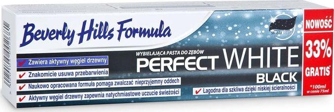 Beverly Hills Formula Puiki balta juoda 75 + 25ml dantų pasta