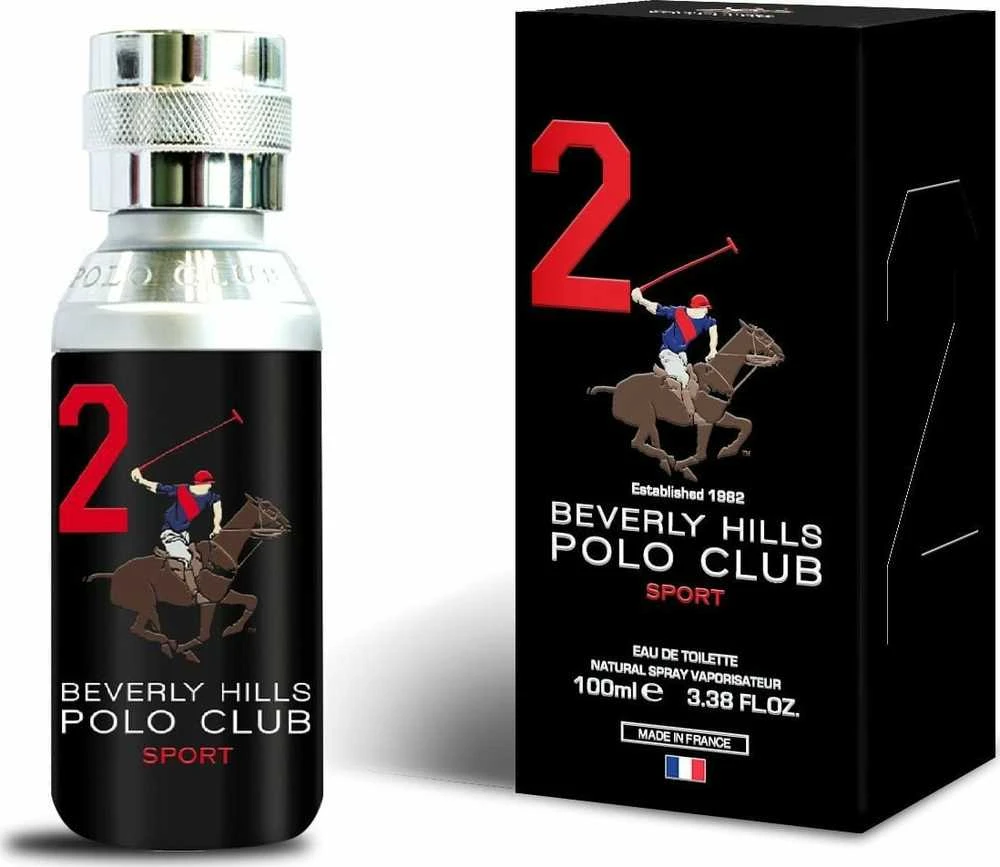 Beverly Hills Polo Club 2 Sport EDT tualetinis vanduo vyrams, 100 ml