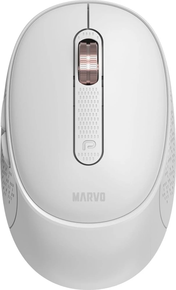 Marvo WM111 SW Bevielė pelė, sidabrinė, 1600DPI