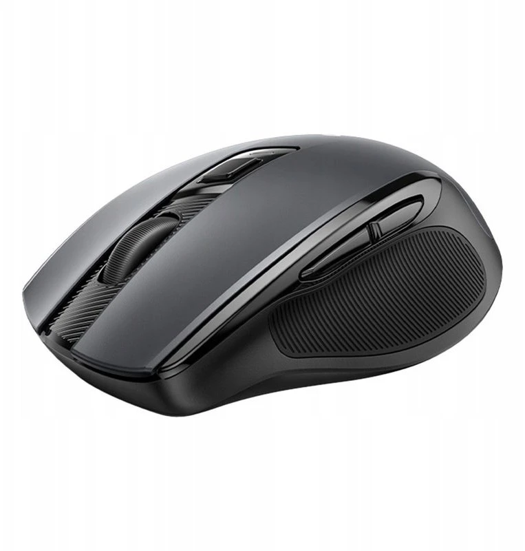 Belaidė „Ugreen“ pelė „UGREEN MU006S“ su „Bluetooth“ 5.4 + 2.4 GHz USB-C (juoda)