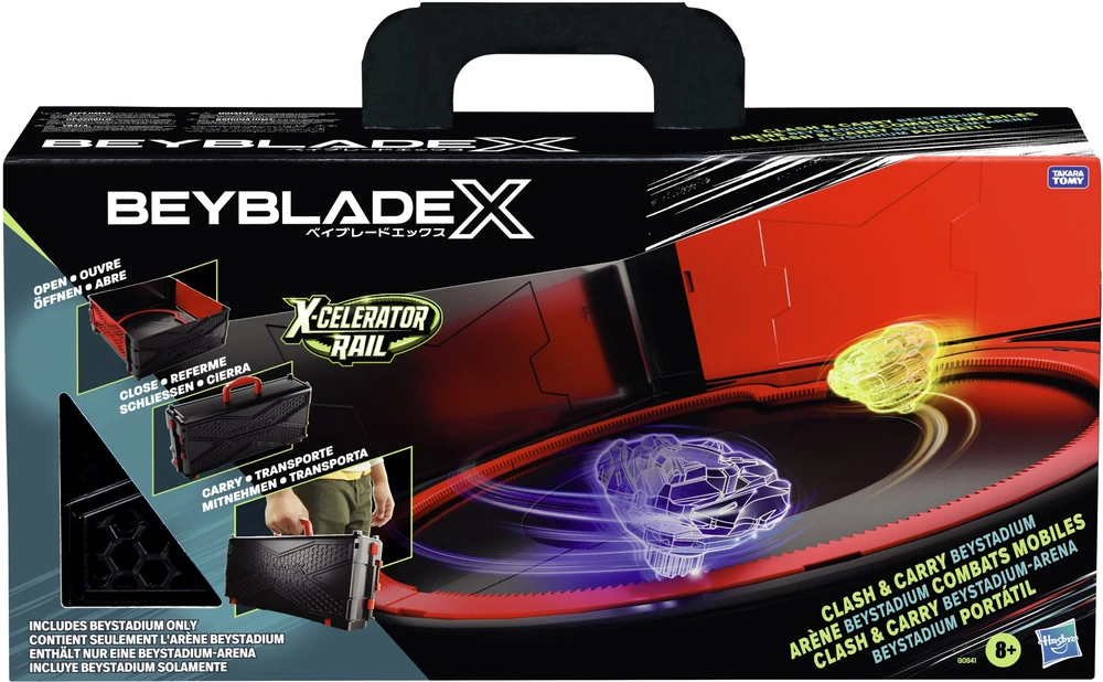 BEYBLADE Nešiojama kovos arena „Beyblade X“