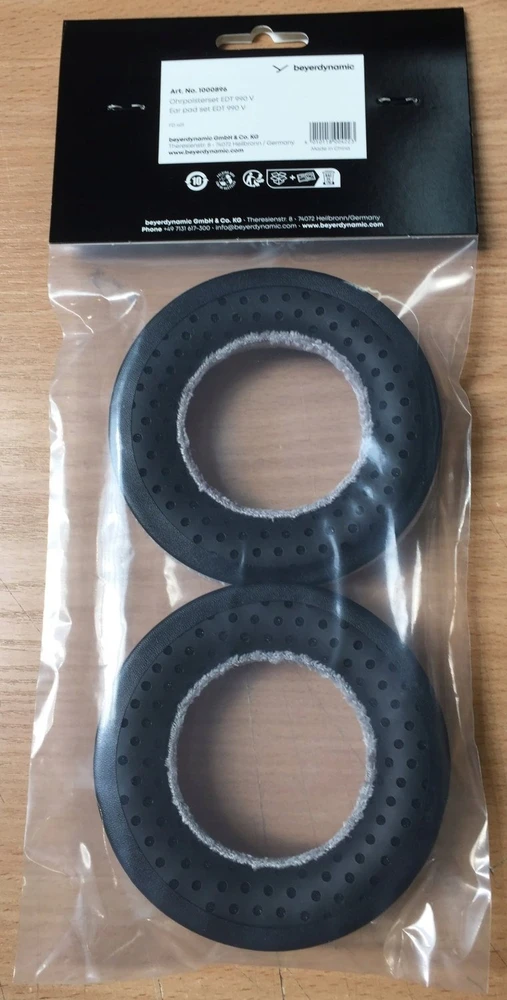 Ausinės Beyerdynamic EDT 990 V ausinių pagalvėlių rinkinys (pora) | Pilkas