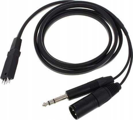 Ausinės Beyerdynamic | 1,5 m jungiamasis laidas DT 18*/19*/28*/29* serijai | 3 kontaktų XLR kištukas ir 1/4 colio stereo lizdas | K 190,40