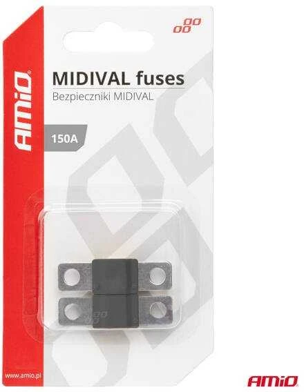 Midival MTA automobilio saugikliai 2 vnt. 150A amio-03481