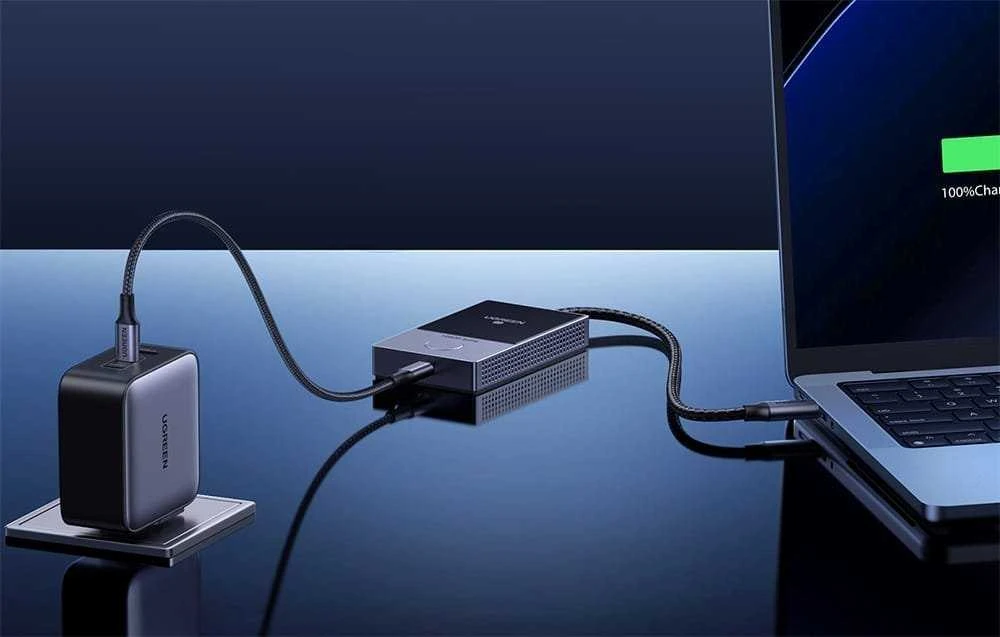 Belaidis adapteris vaizdo perdavimui iš USB-C (palaikančios vaizdo perdavimą) – HDMI 1080P@60Hz 30m CM737 UGREEN