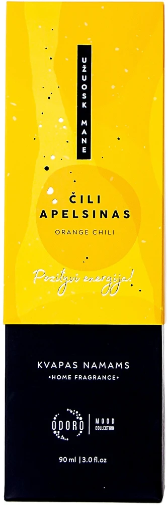 Namų kvapas Odoro MOOD Čili apelsinas, 90 ml
