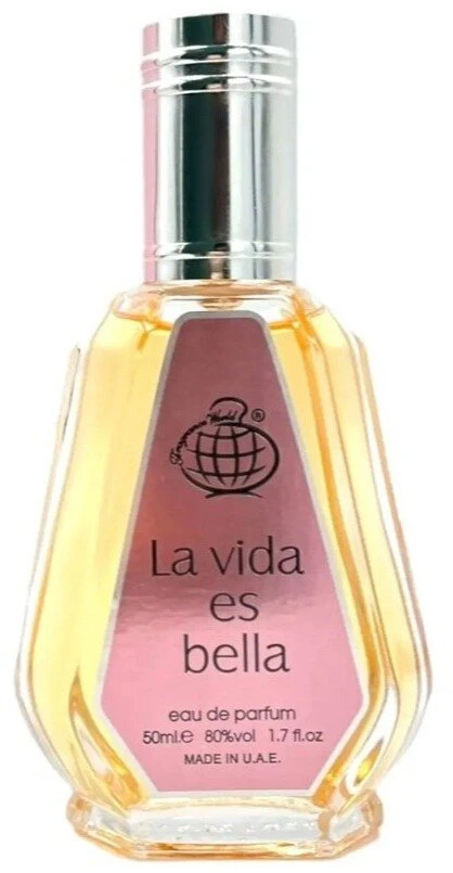Fragrance World La Vida Es Bella EDP parfumuotas vanduo moterims, 50 ml