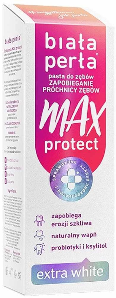 Biaa Pera Max Protect Extra Baltas balinanti dantų pasta 75ml