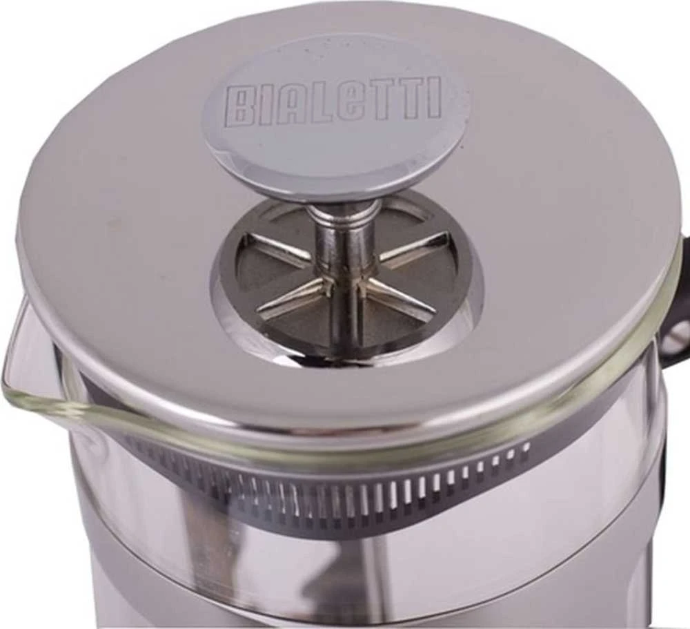 Arbatinukas - Bialetti 1 L Rankinis Vakuuminis, Juodas