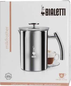 Pieno Plakiklis - Bialetti Cappuccinatore Acciaio 330 ml