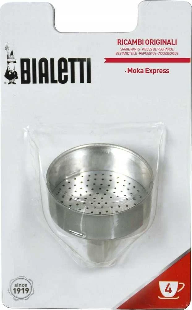 Bialetti Bialetti - Pakaitinis piltuvėlis aliuminio kavos virimo aparatams 4tz
