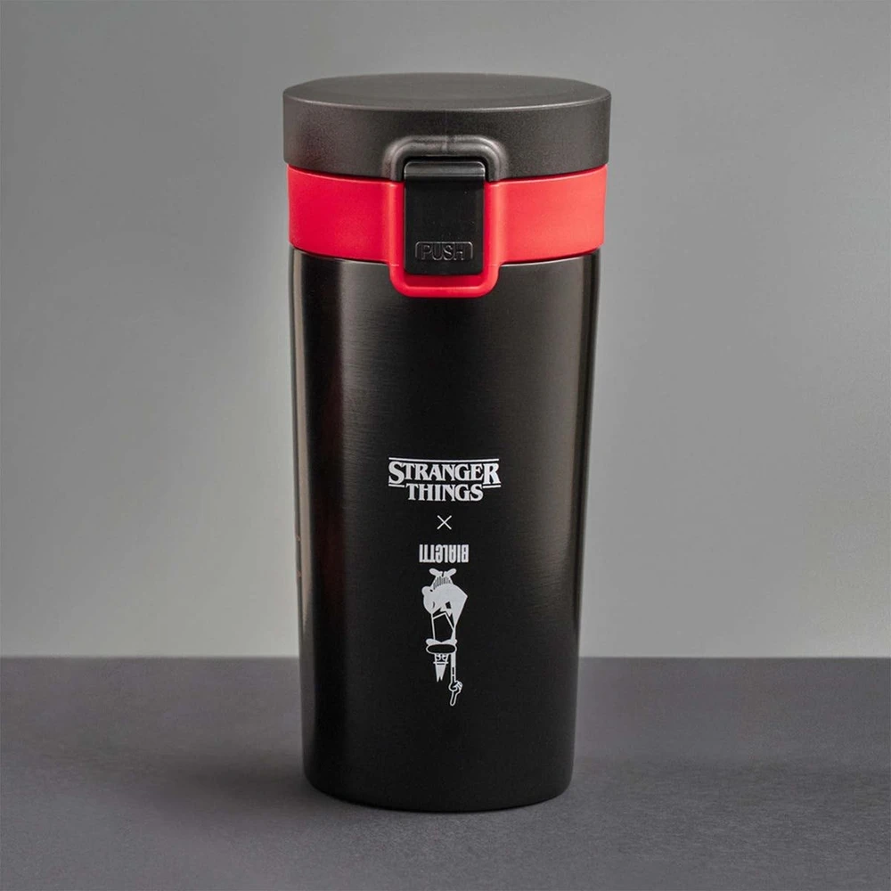 Bialetti - kelioninis puodelis „Stranger Things“, 380 ml - šviečia tamsoje