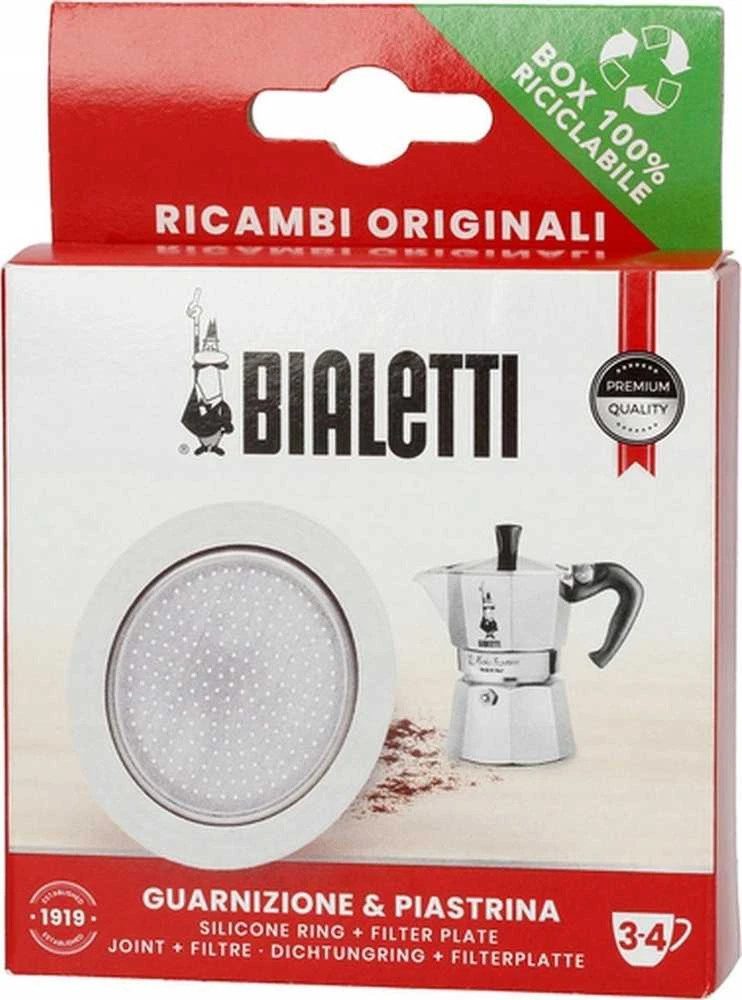 Tarpinė ir filtro plokštelė Bialetti indukcinėms 3 puodelių moka puodams